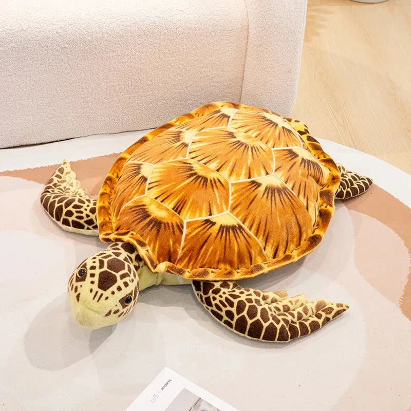 Lifelike Sea Turtle Plushies — image 1