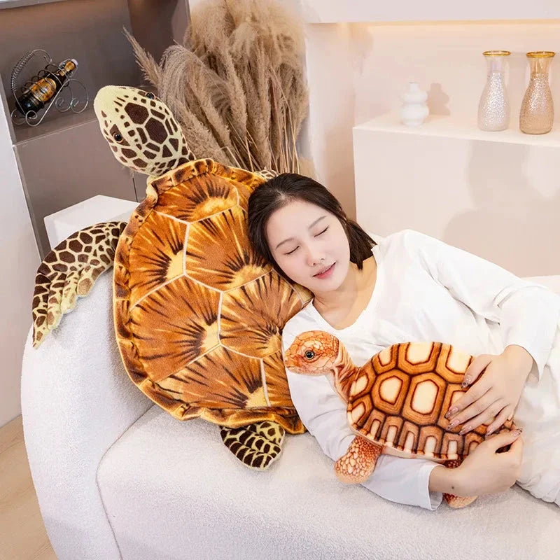 Lifelike Sea Turtle Plushies — image 5