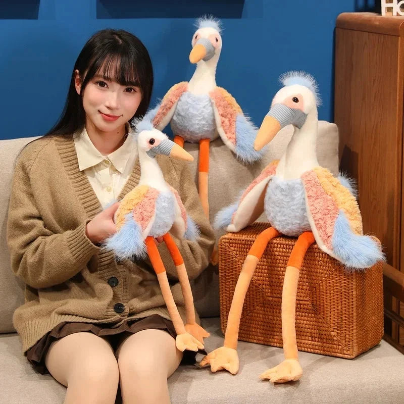 Lila the Long-legged Crane Plush — image 5