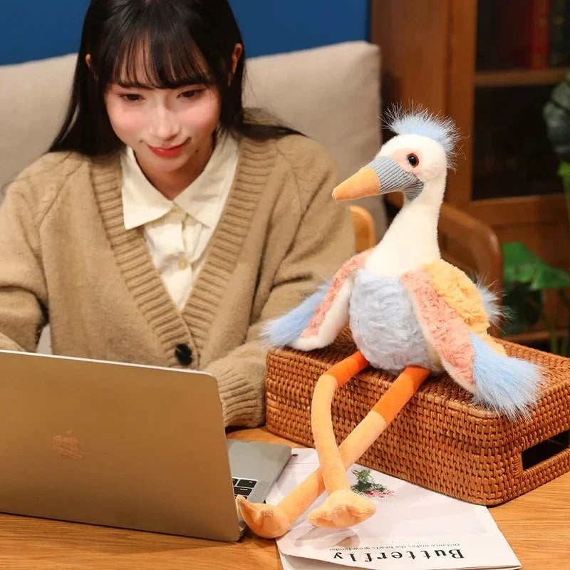 Lila the Long-legged Crane Plush — image 14
