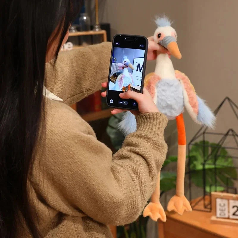 Lila the Long-legged Crane Plush — image 11