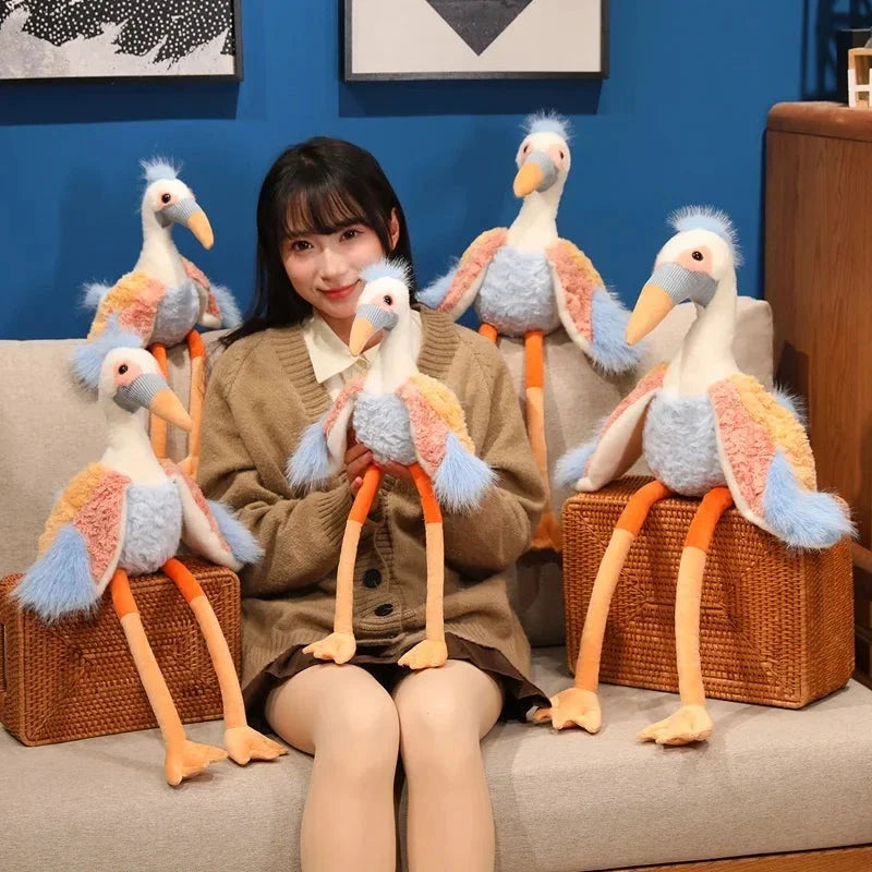 Lila the Long-legged Crane Plush — image 7