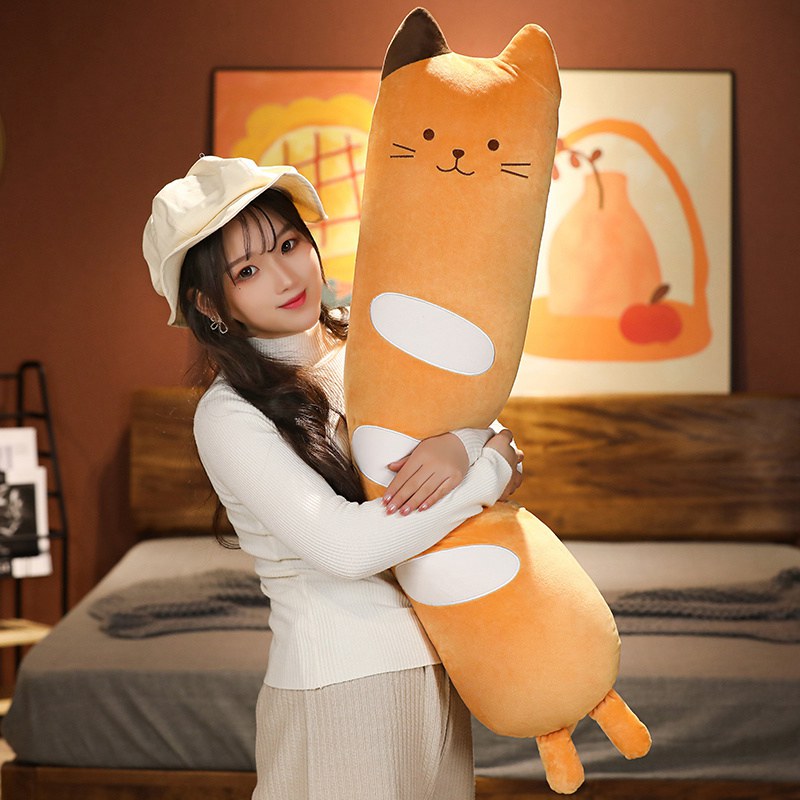 Long Baguette Cute Cat Bread Plushie — image 3