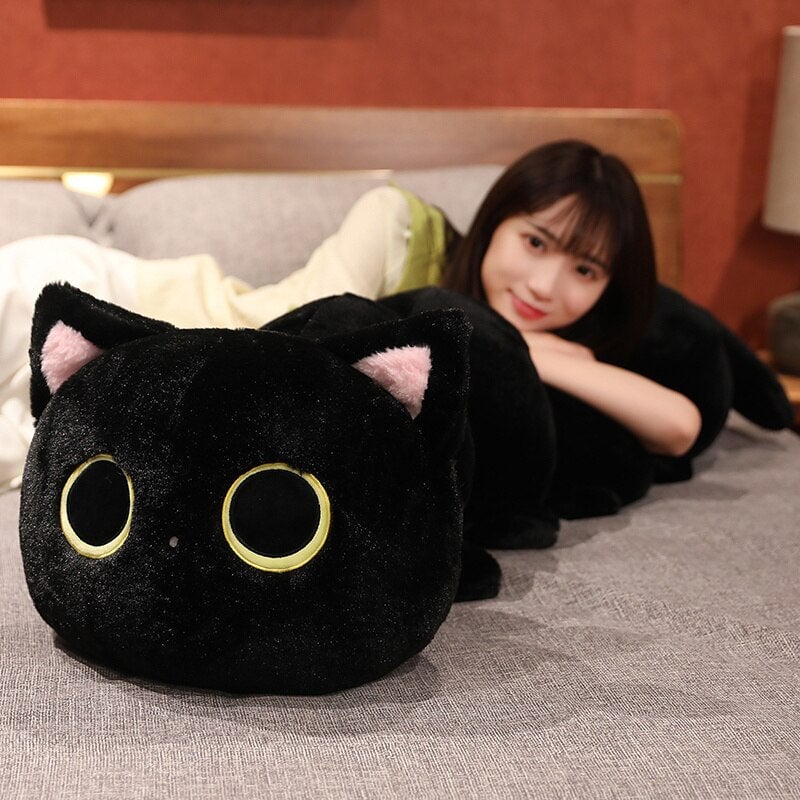 Long Fluffy Cat Caterpillar Plushies — image 21