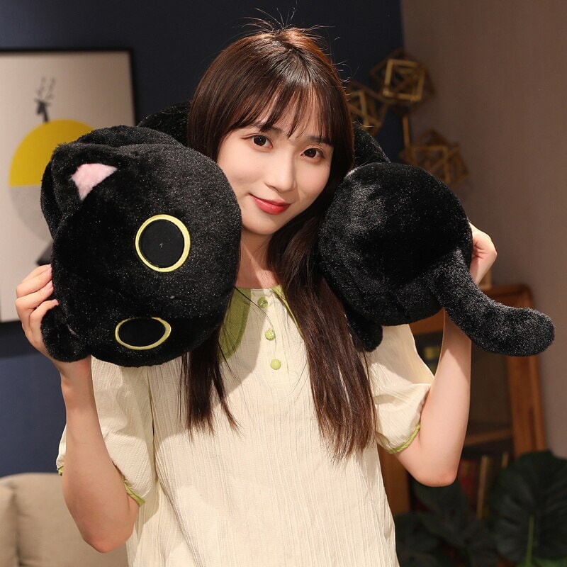 Long Fluffy Cat Caterpillar Plushies — image 15