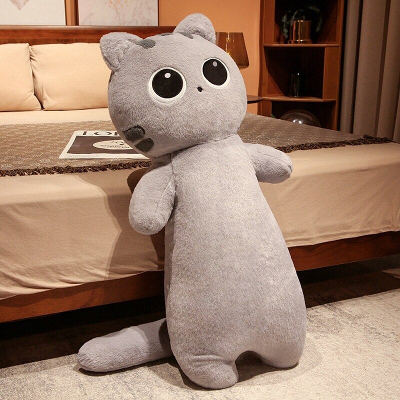 Long Fluffy Huge Cat Family Plushies — image 12
