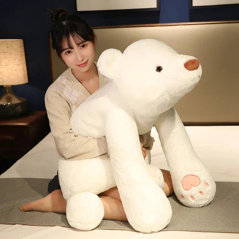 Long Giant Cuddly Teddy Bear Panda Polar Bear Plushies — image 6