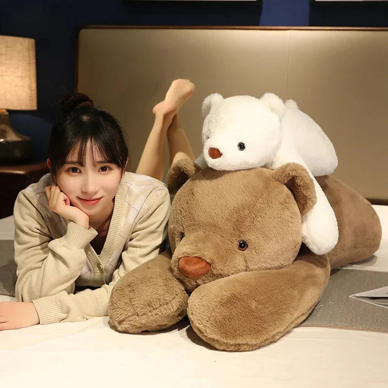 Long Giant Cuddly Teddy Bear Panda Polar Bear Plushies — image 9
