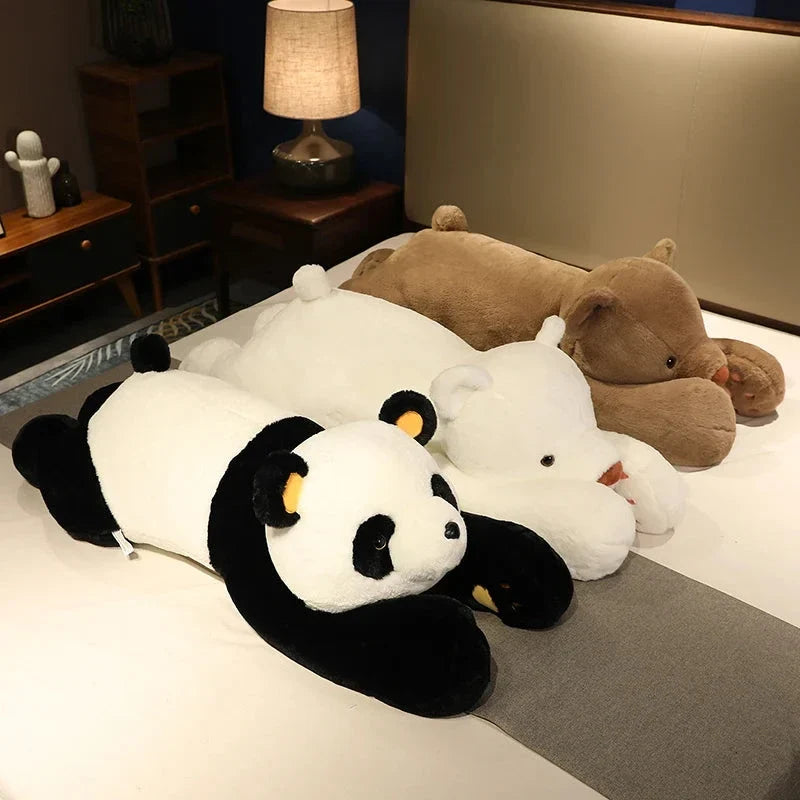 Long Giant Cuddly Teddy Bear Panda Polar Bear Plushies — image 1