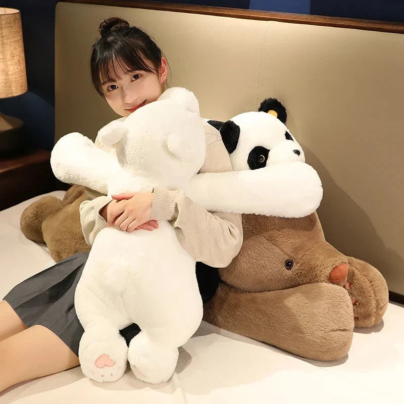 Long Giant Cuddly Teddy Bear Panda Polar Bear Plushies — image 2