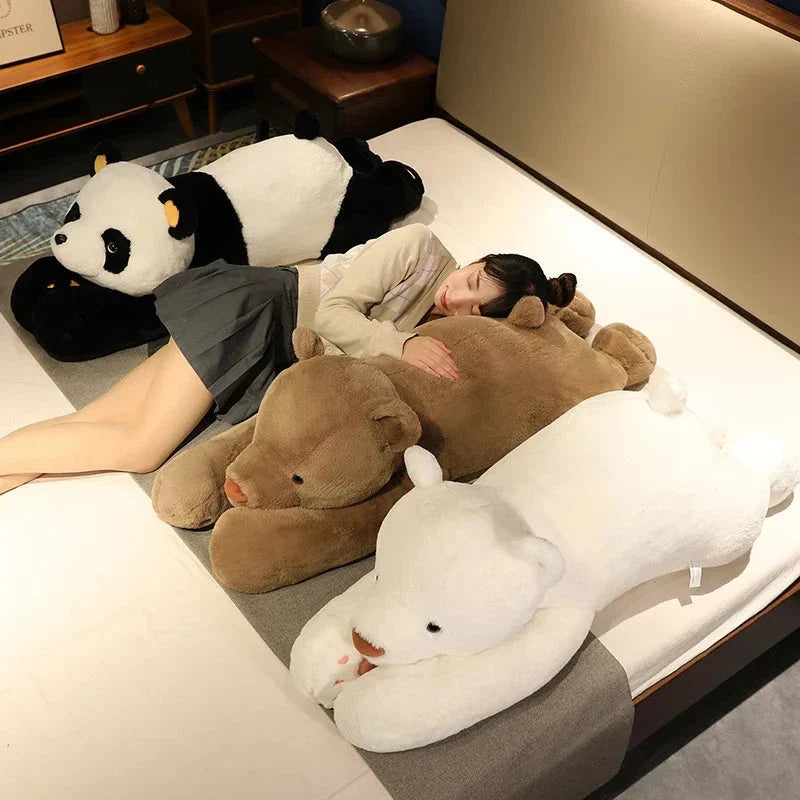 Long Giant Cuddly Teddy Bear Panda Polar Bear Plushies — image 15