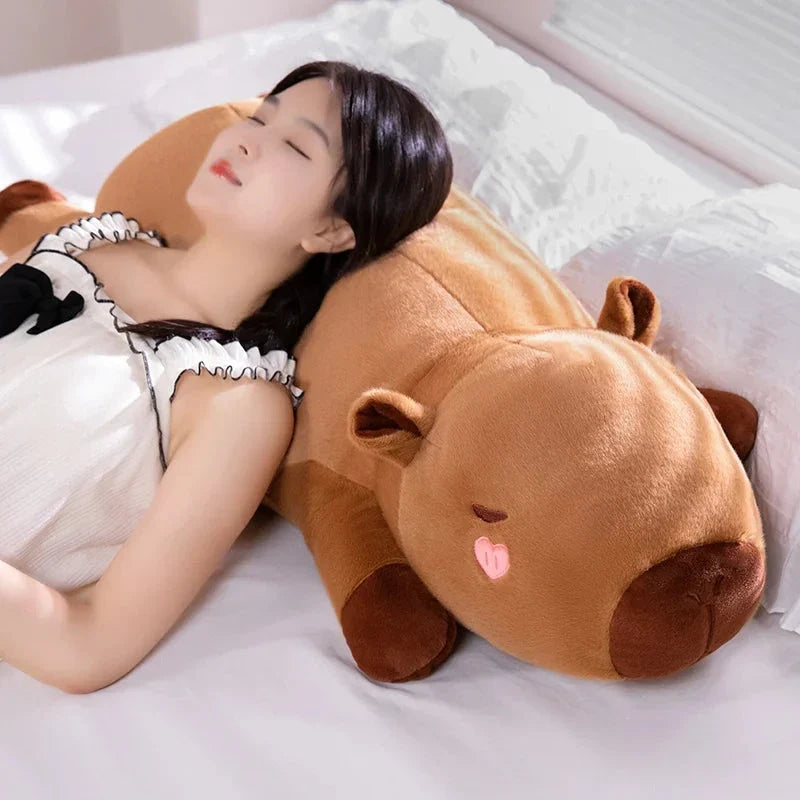 Long Kawaii Angel Capybara Plushies — image 4