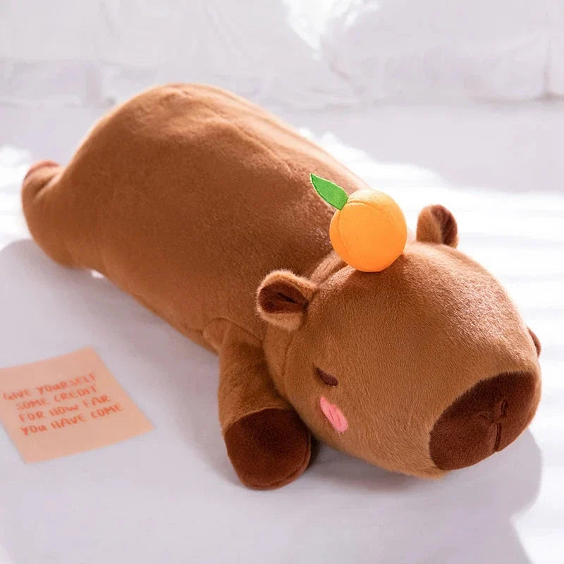 Long Kawaii Angel Capybara Plushies — image 7
