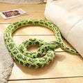 Long Realistic Brown Green Orange Snake Plushies — image 8