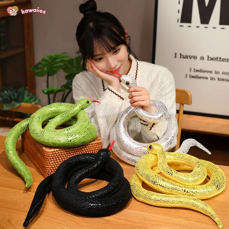 Long Shiny Snake Plushies — image 19