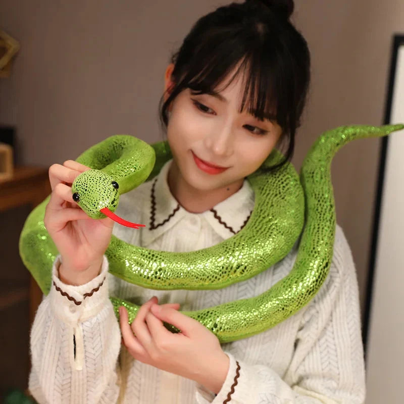 Long Shiny Snake Plushies — image 13