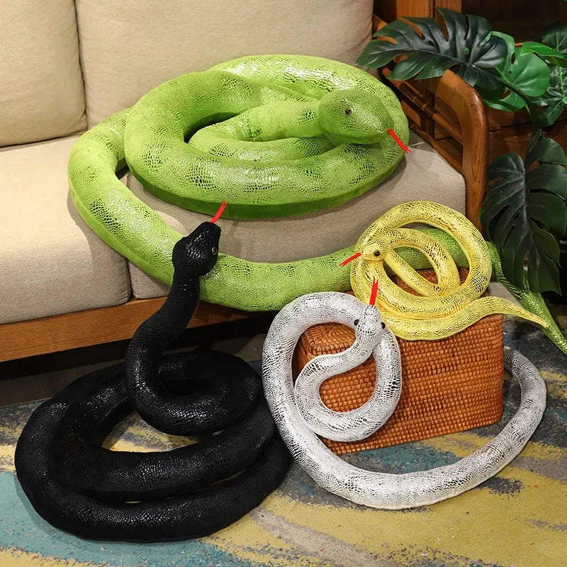 Long Shiny Snake Plushies — image 1