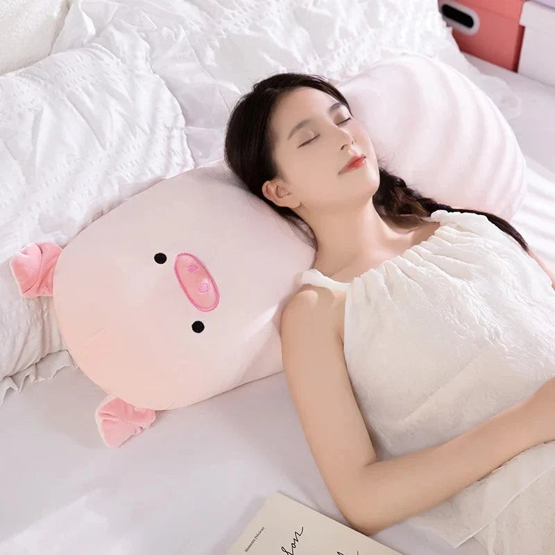 Long Snuggle Buddies Capybara Alpaca Pig Plushie — image 9