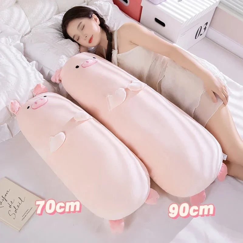 Long Snuggle Buddies Capybara Alpaca Pig Plushie — image 4