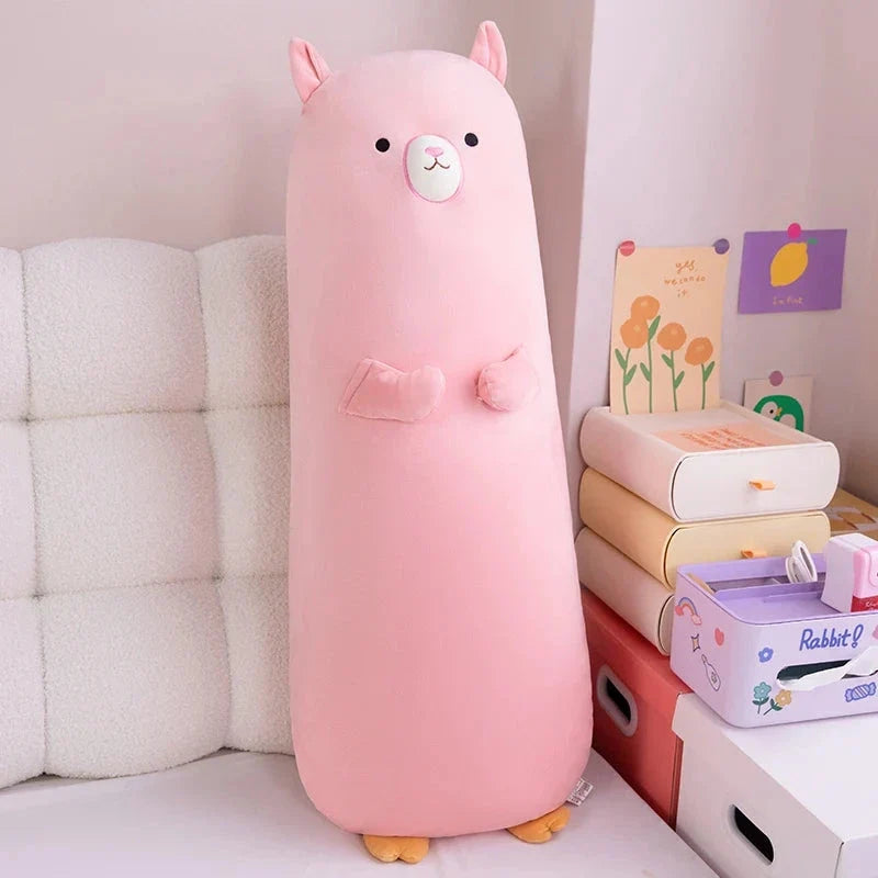 Long Snuggle Buddies Capybara Alpaca Pig Plushie — image 5