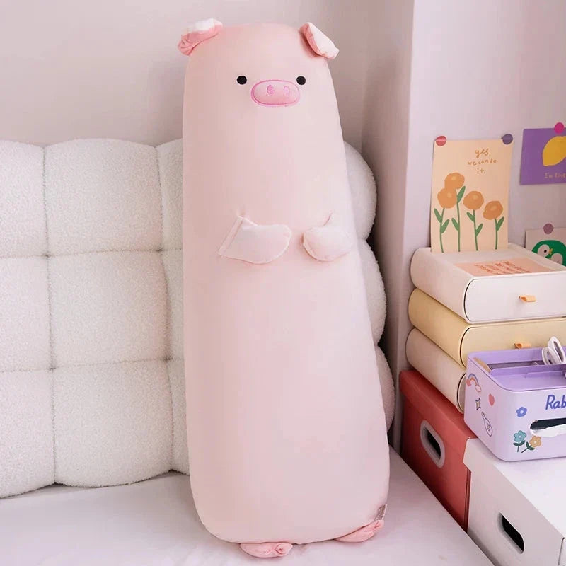 Long Snuggle Buddies Capybara Alpaca Pig Plushie — image 1