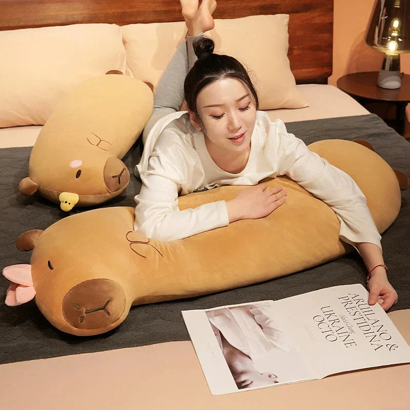 Long Snuggly Capybara Plushies — image 6