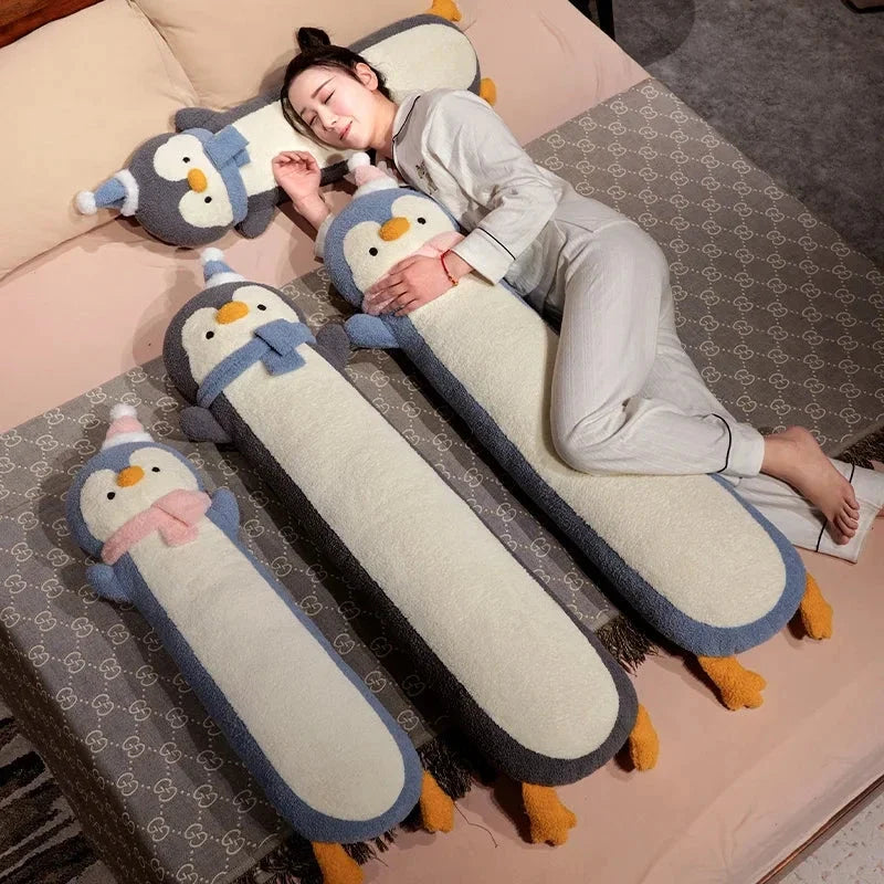 Long Snuggly Fluffy Penguin Plushies — image 4