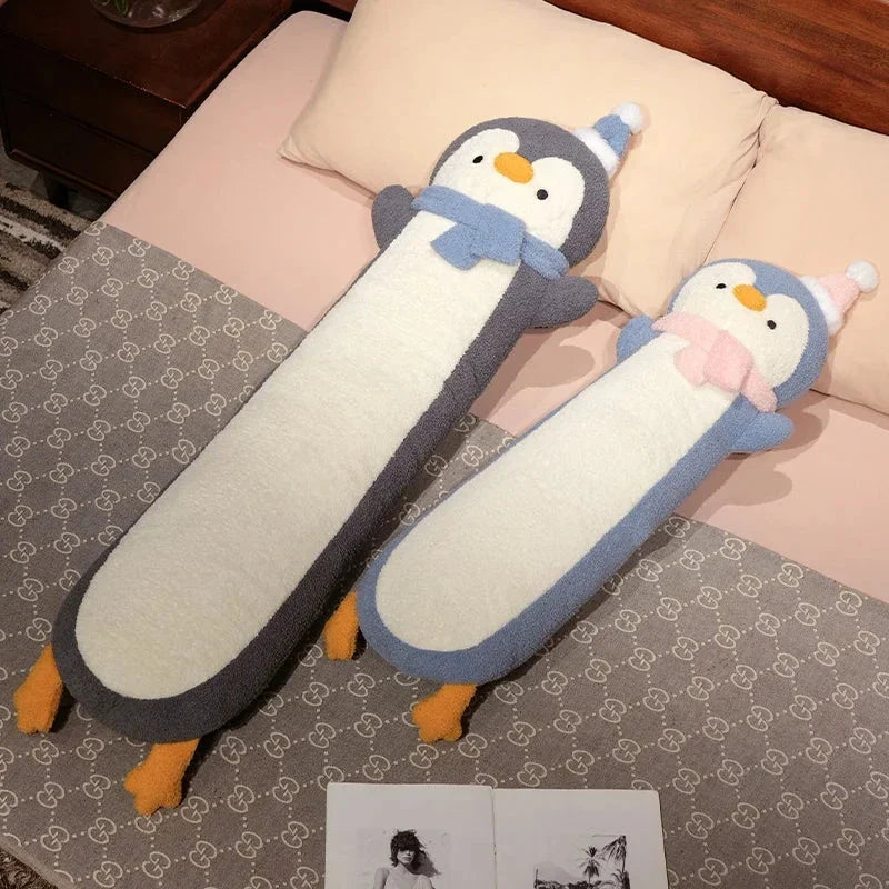 Long Snuggly Fluffy Penguin Plushies — image 10