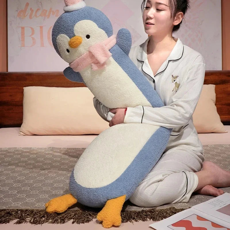 Long Snuggly Fluffy Penguin Plushies — image 7