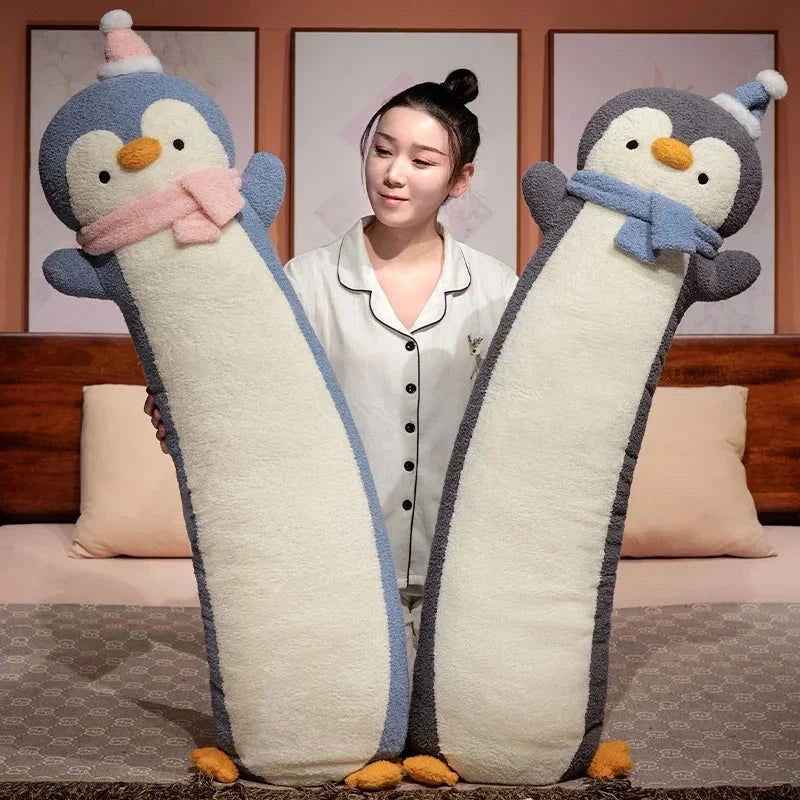 Long Snuggly Fluffy Penguin Plushies — image 2