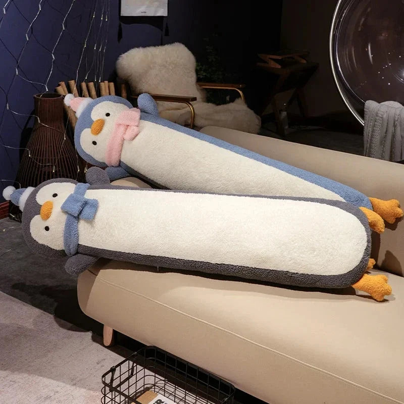 Long Snuggly Fluffy Penguin Plushies — image 6