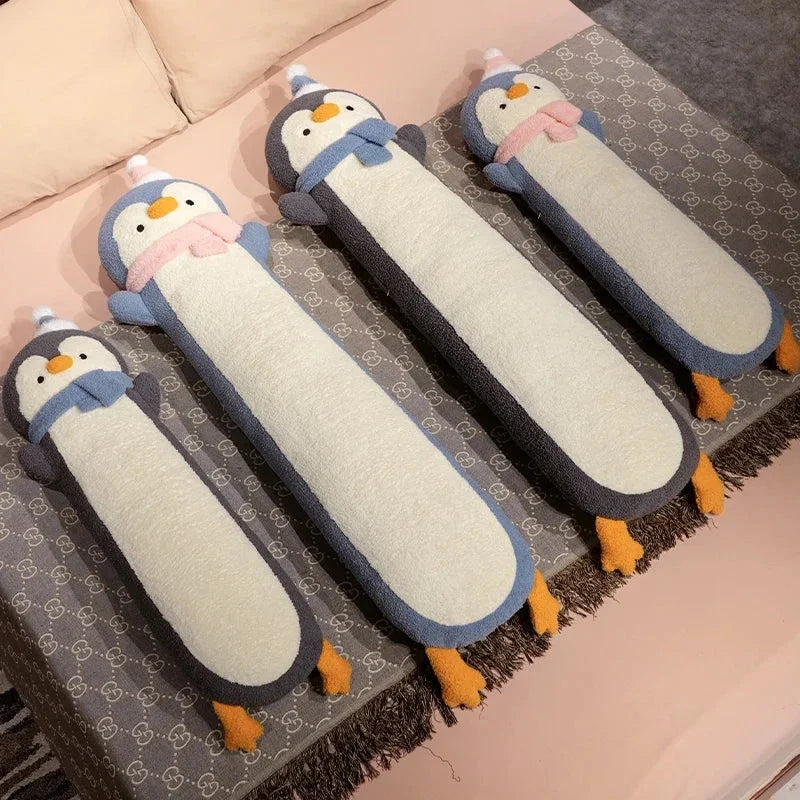 Long Snuggly Fluffy Penguin Plushies — image 5