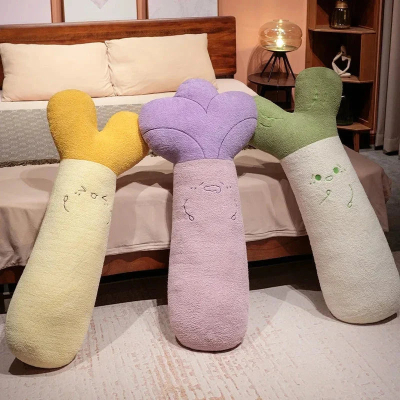 Long Snuggly Giant Vegetable Plushies — image 12