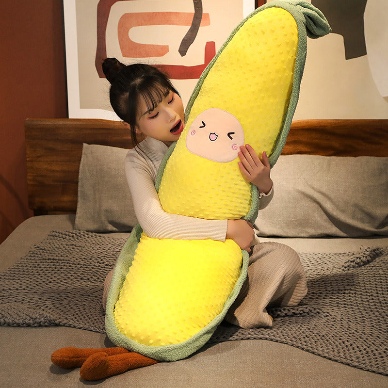 Long Snuggly Kawaii Vegetable Plushies — image 3