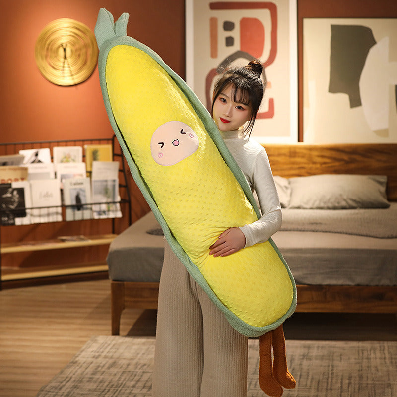 Long Snuggly Kawaii Vegetable Plushies — image 4