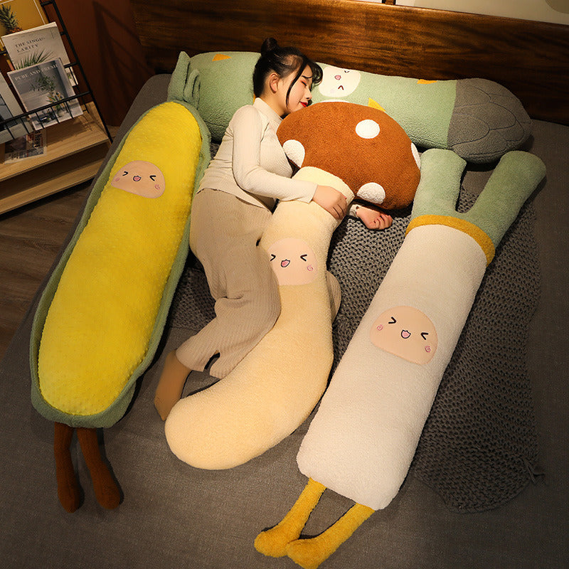 Long Snuggly Kawaii Vegetable Plushies — image 6