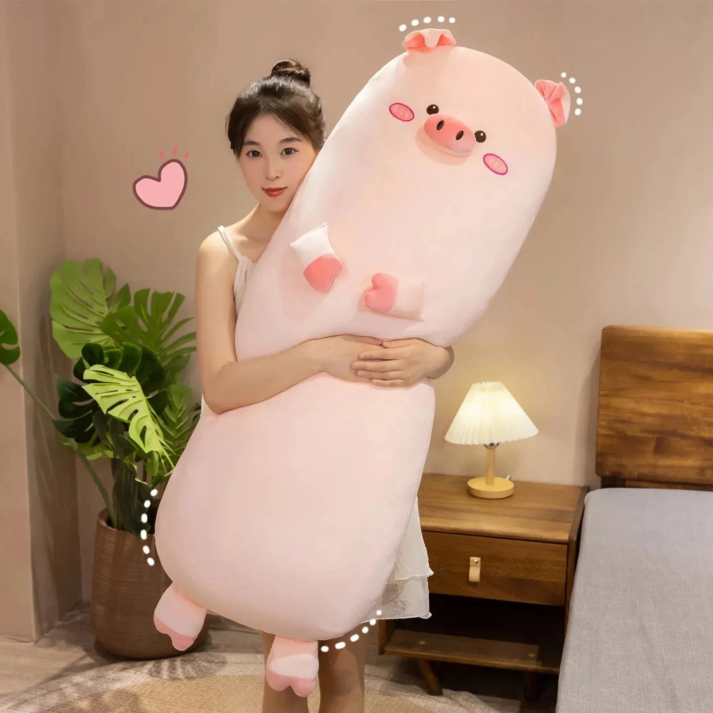Long Snuggly Pig Plushies — image 10