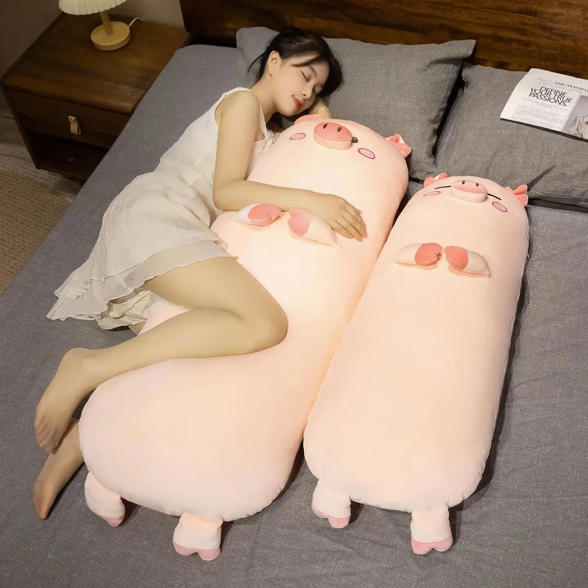Long Snuggly Pig Plushies — image 13