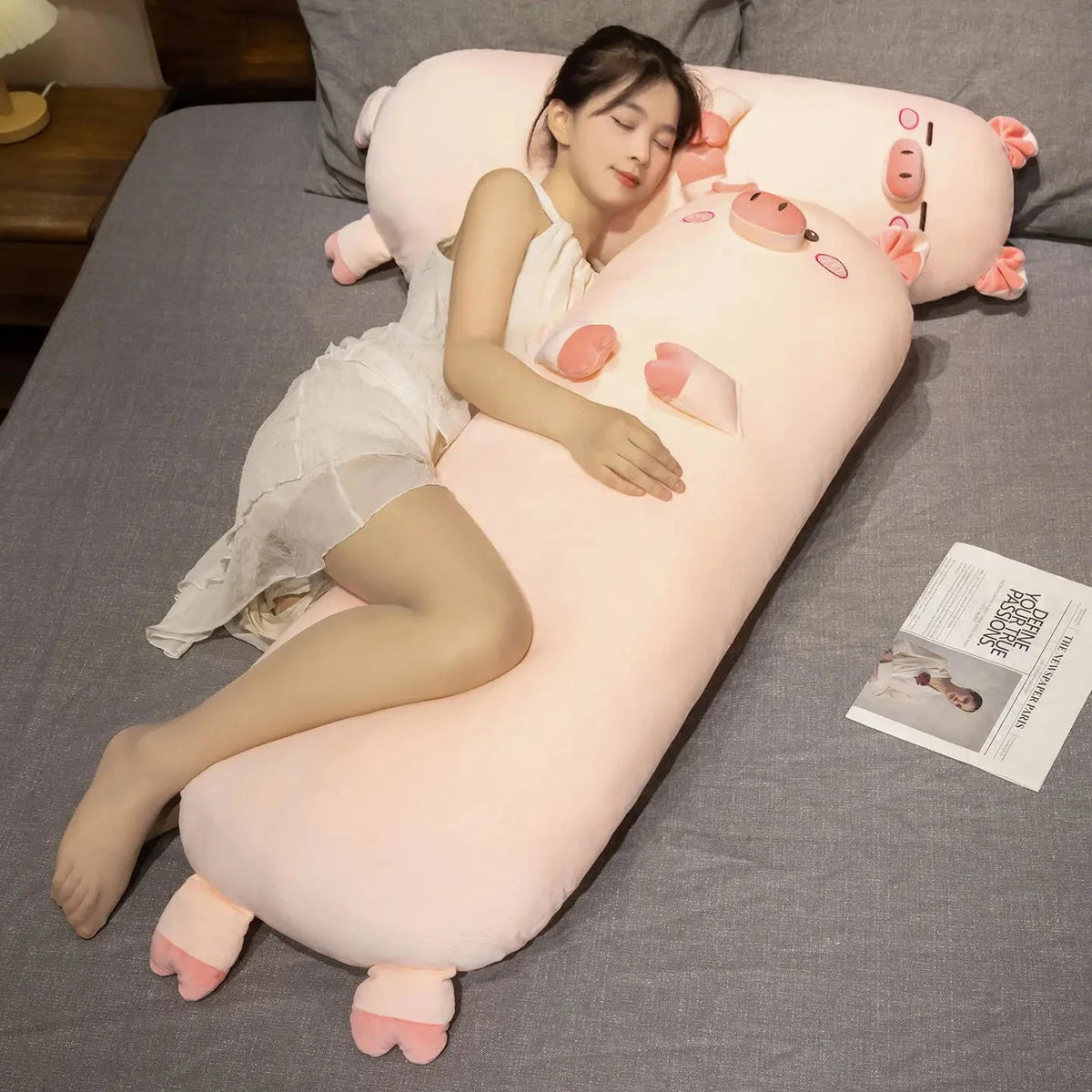 Long Snuggly Pig Plushies — image 11