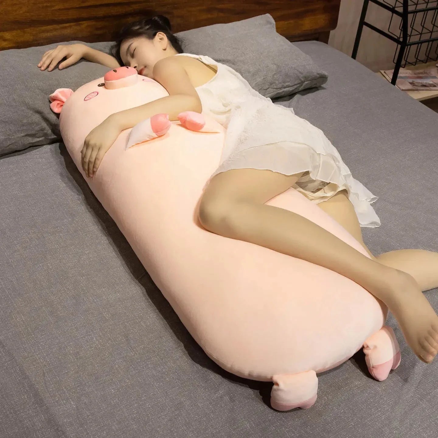 Long Snuggly Pig Plushies — image 9