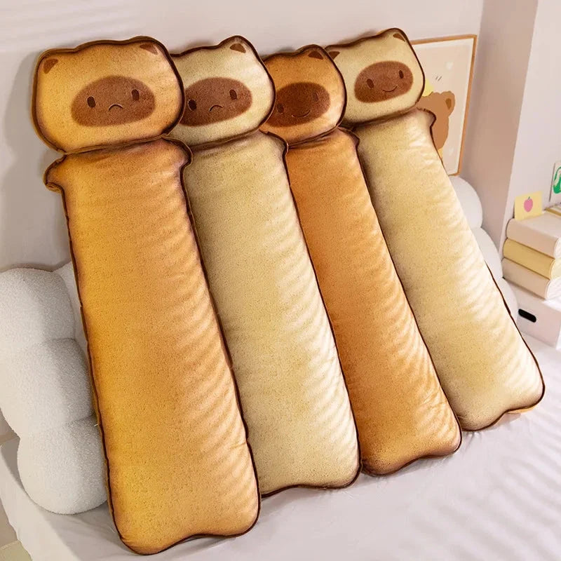 Long Snuggly Toasted Cat Plushies — image 2