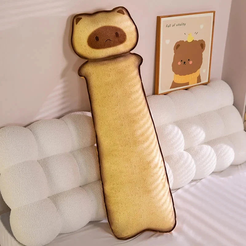 Long Snuggly Toasted Cat Plushies — image 14
