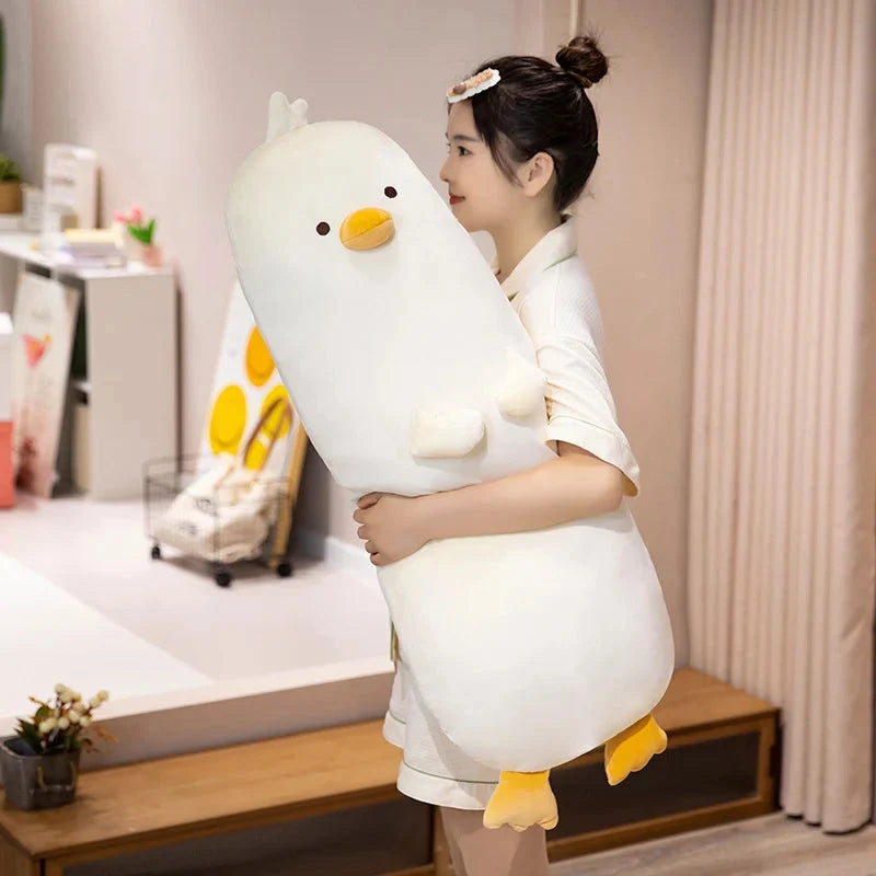 Long Snuggly Yellow Duck Plushie — image 8
