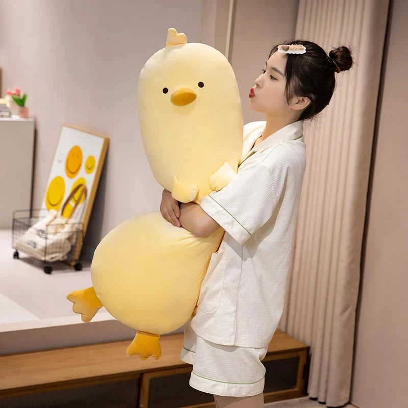 Long Snuggly Yellow Duck Plushie — image 5