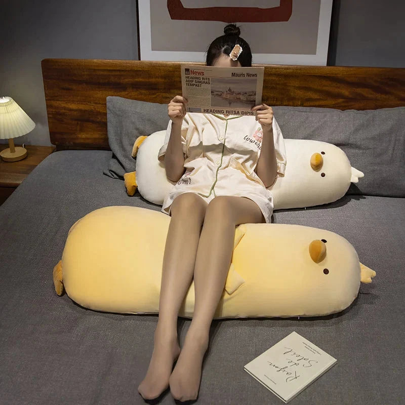 Long Snuggly Yellow Duck Plushie — image 11