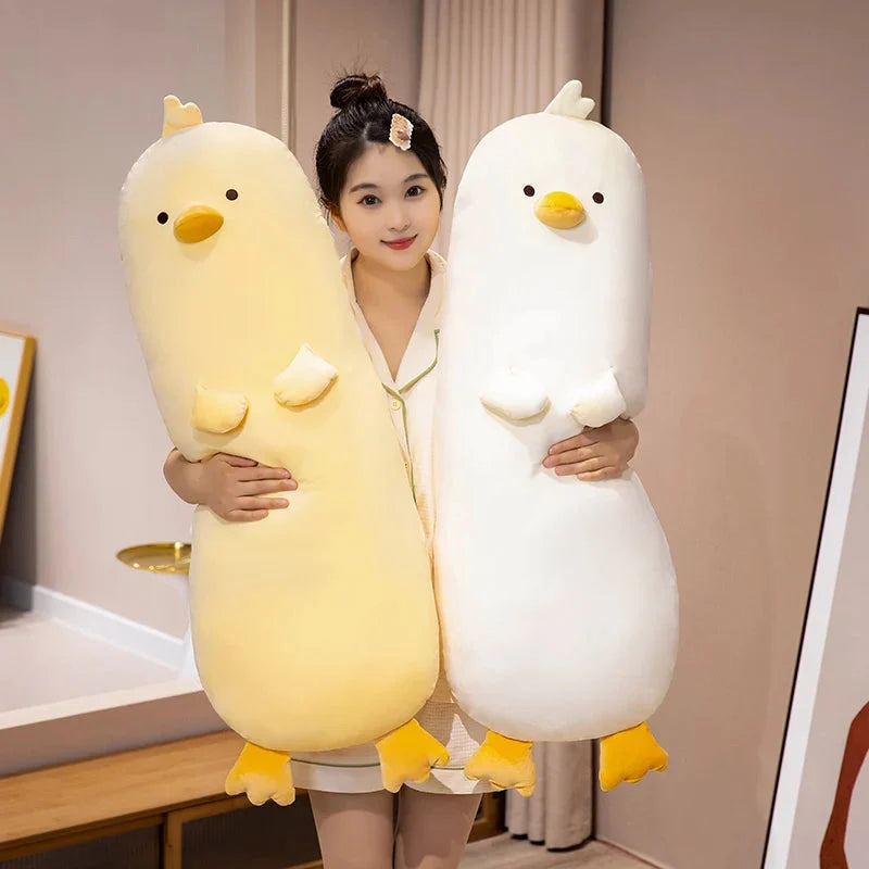 Long Snuggly Yellow Duck Plushie — image 2