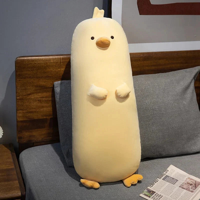 Long Snuggly Yellow Duck Plushie — image 1