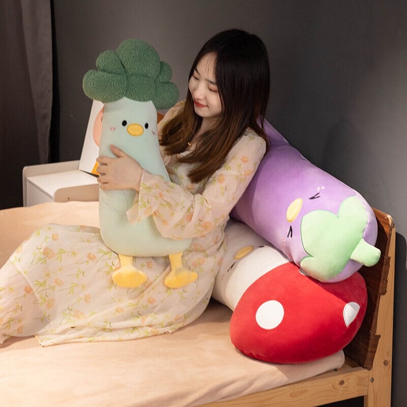 Long Vegetable Duck Family Plush Collection — image 14