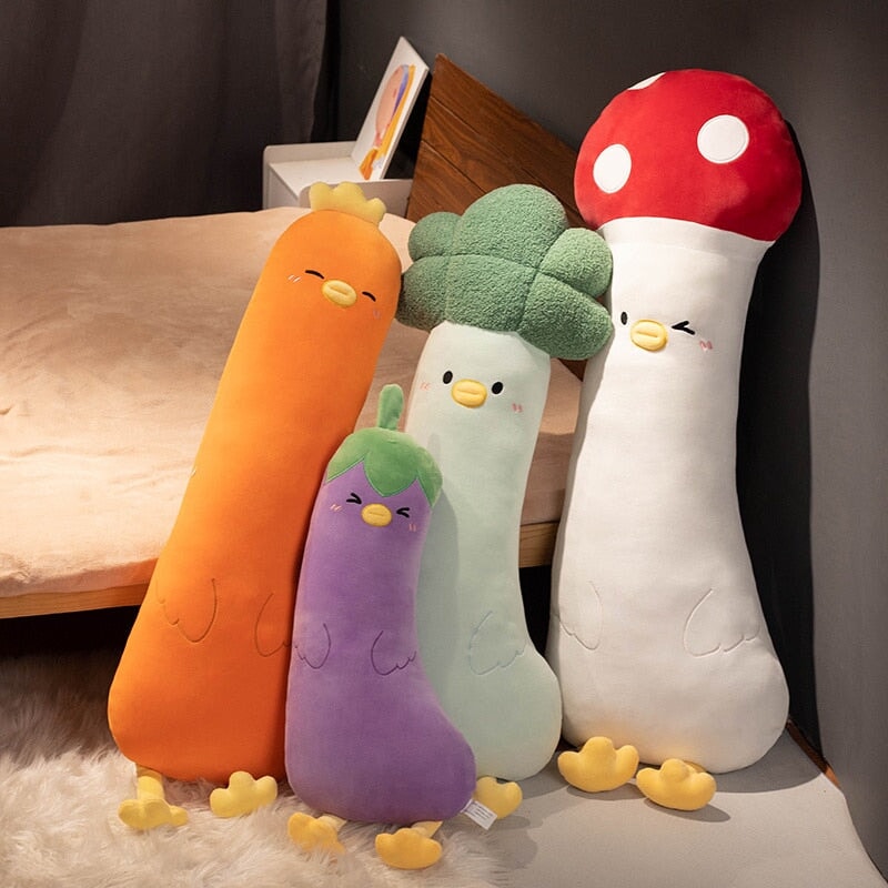 Long Vegetable Duck Family Plush Collection — image 12