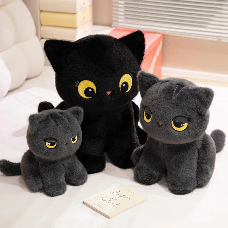 Luna & Misty the Fluffy Sitting Cat Plushies — image 13